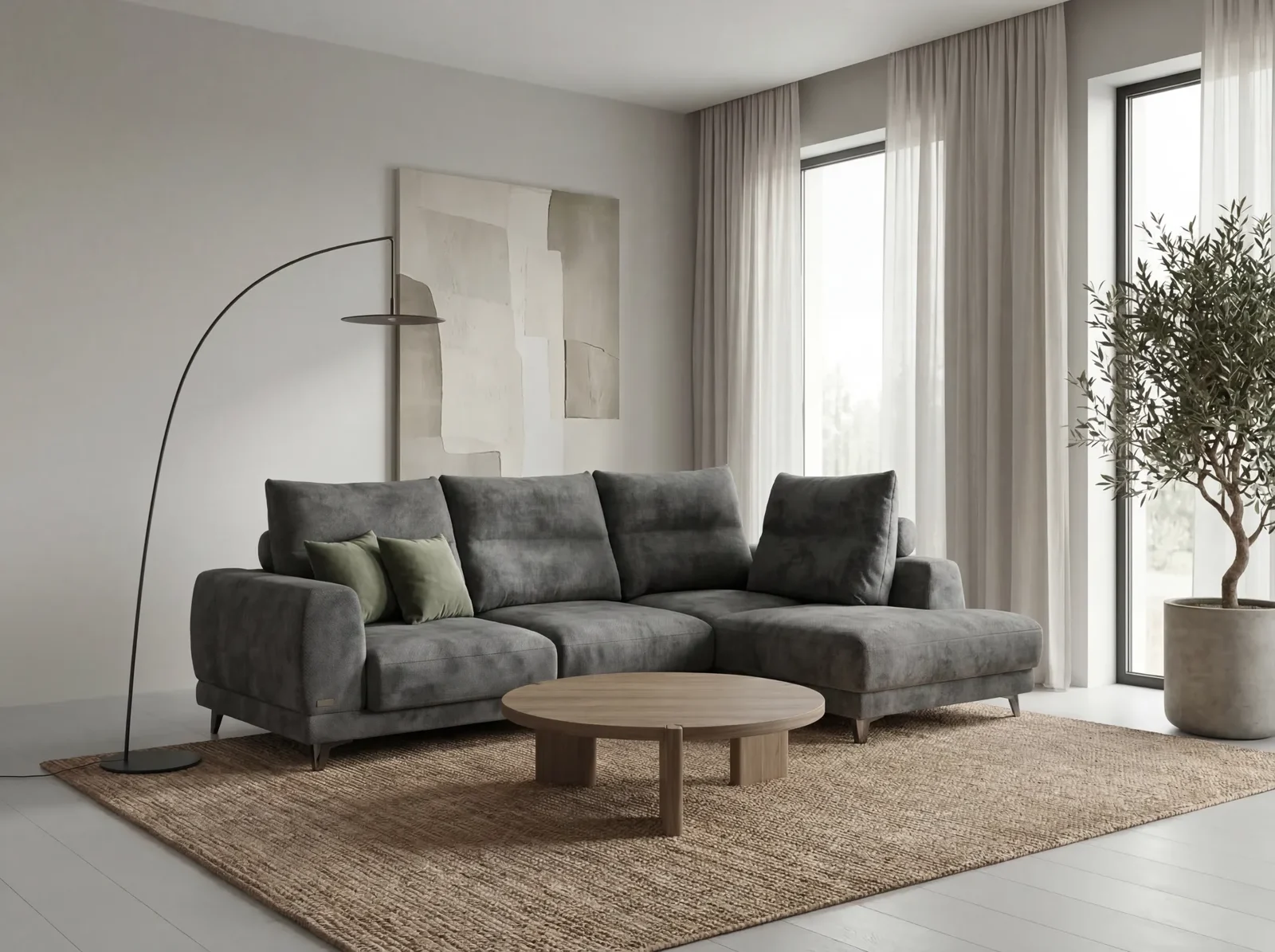 Salvador Sofa with Ottoman