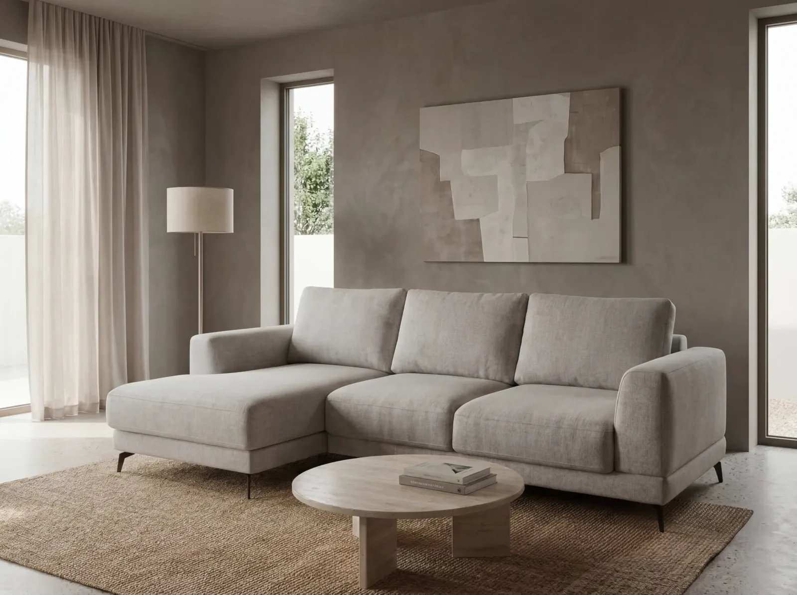 Enzo Sofa with ottoman