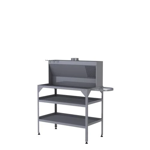 Table for working with paint (AISI 430 stainless steel)