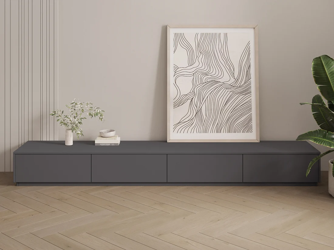 Contemporari Table - Basalt color