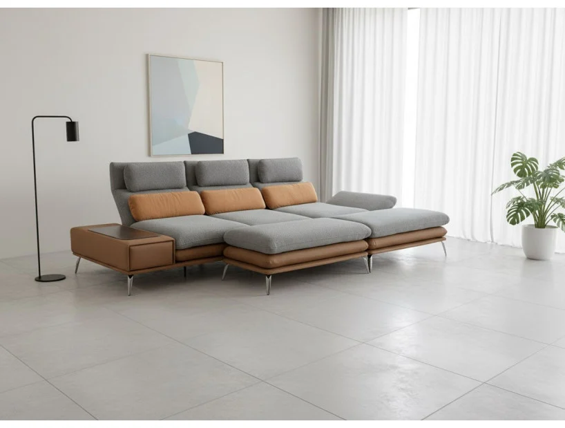 Bruno Sofa with ottoman