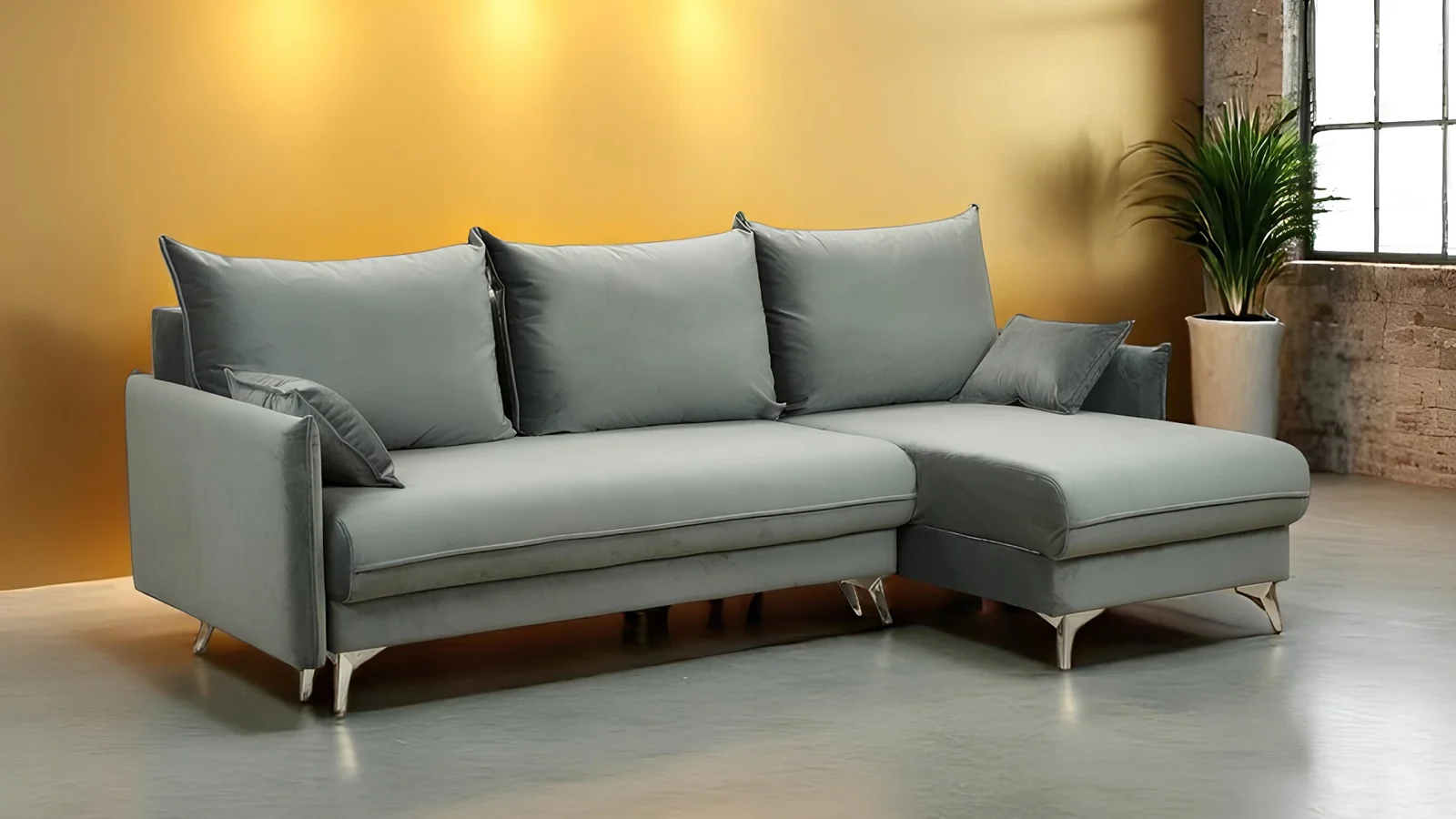 Milsun sofa with ottoman