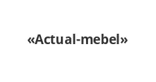 Logo Izgotovlenie mebeli na zakaz “Actual-mebel”