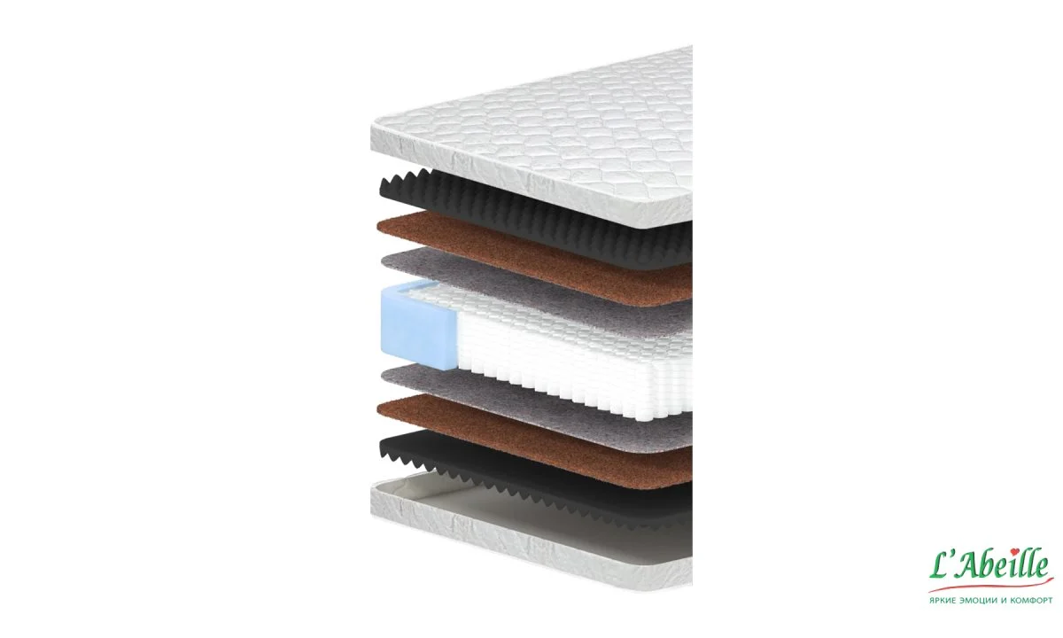 L`Abeille Bilux-6 (knitted) mattress 070x185