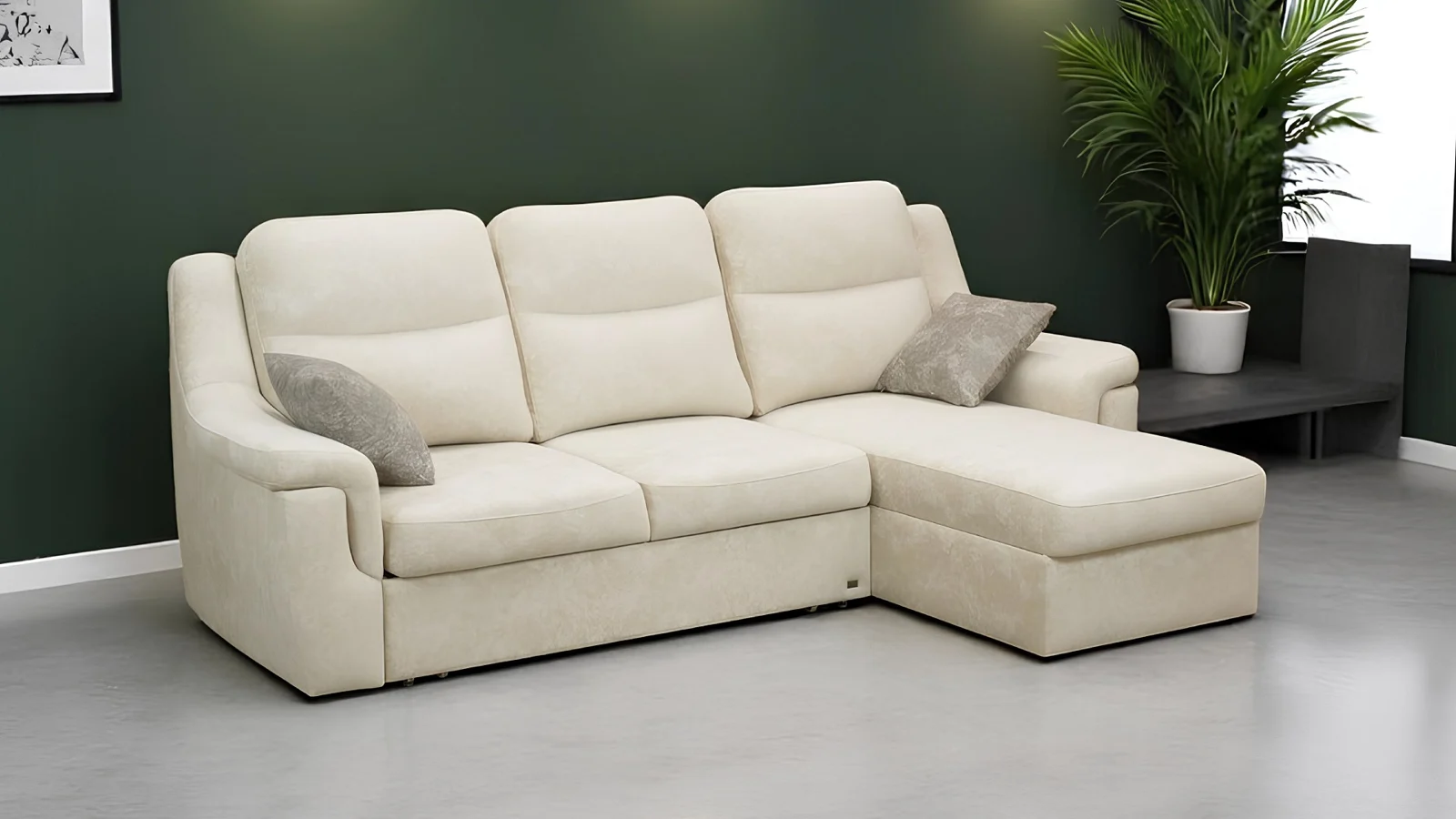 Roger Sofa with Ottoman